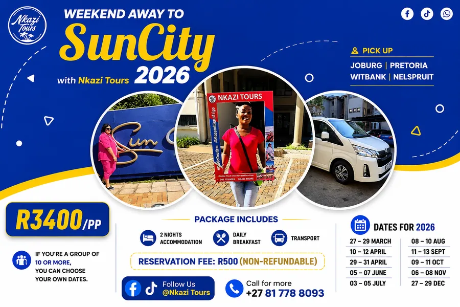 Sun City Weekend Away 2026